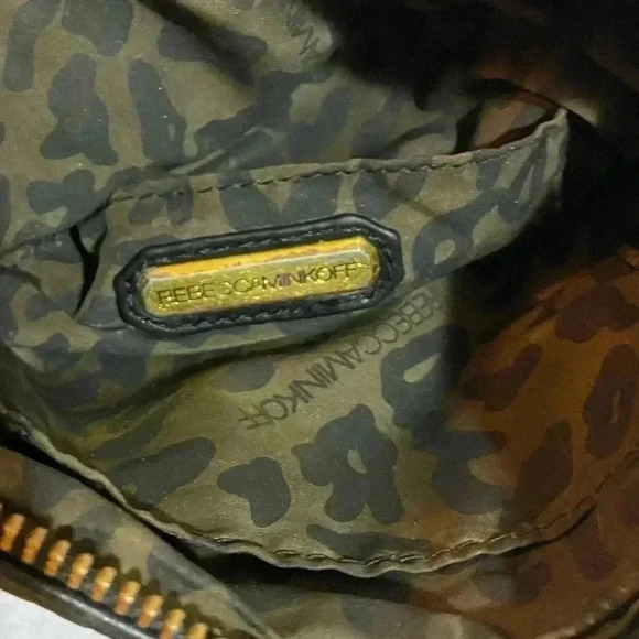 Rebecca Minkoff black leather satchel handbag - Picture 10 of 12